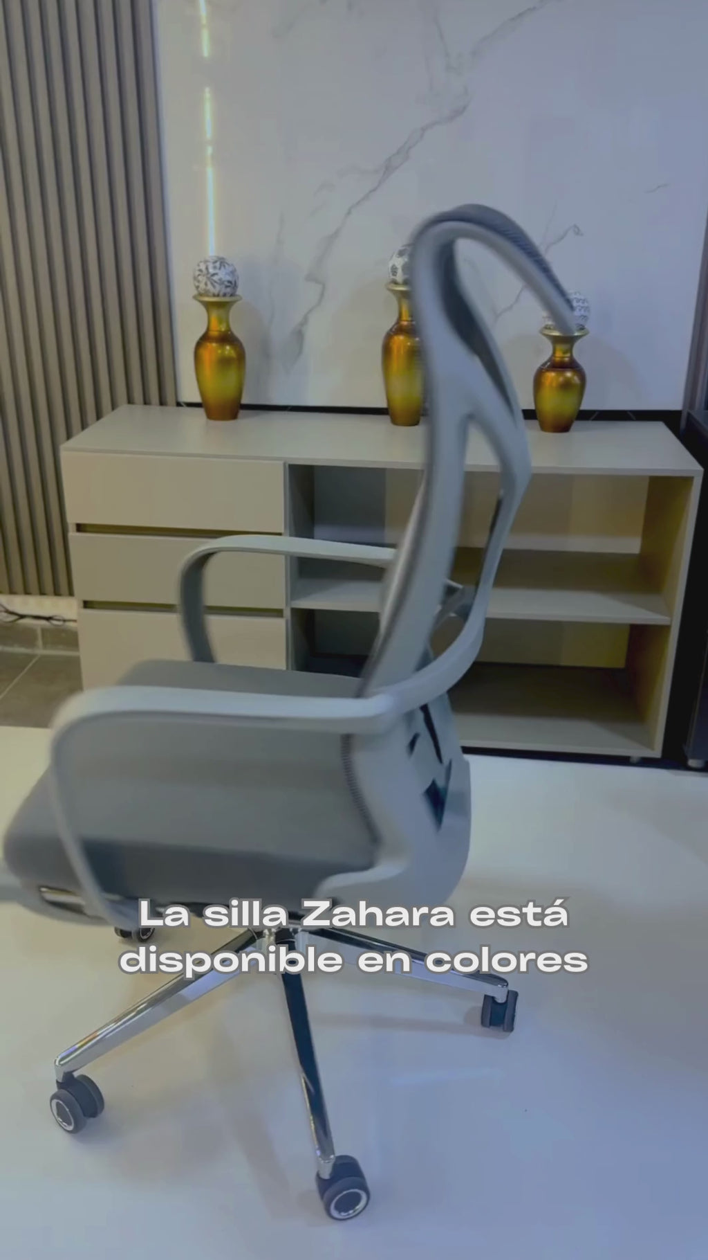 Silla Zahara Gris