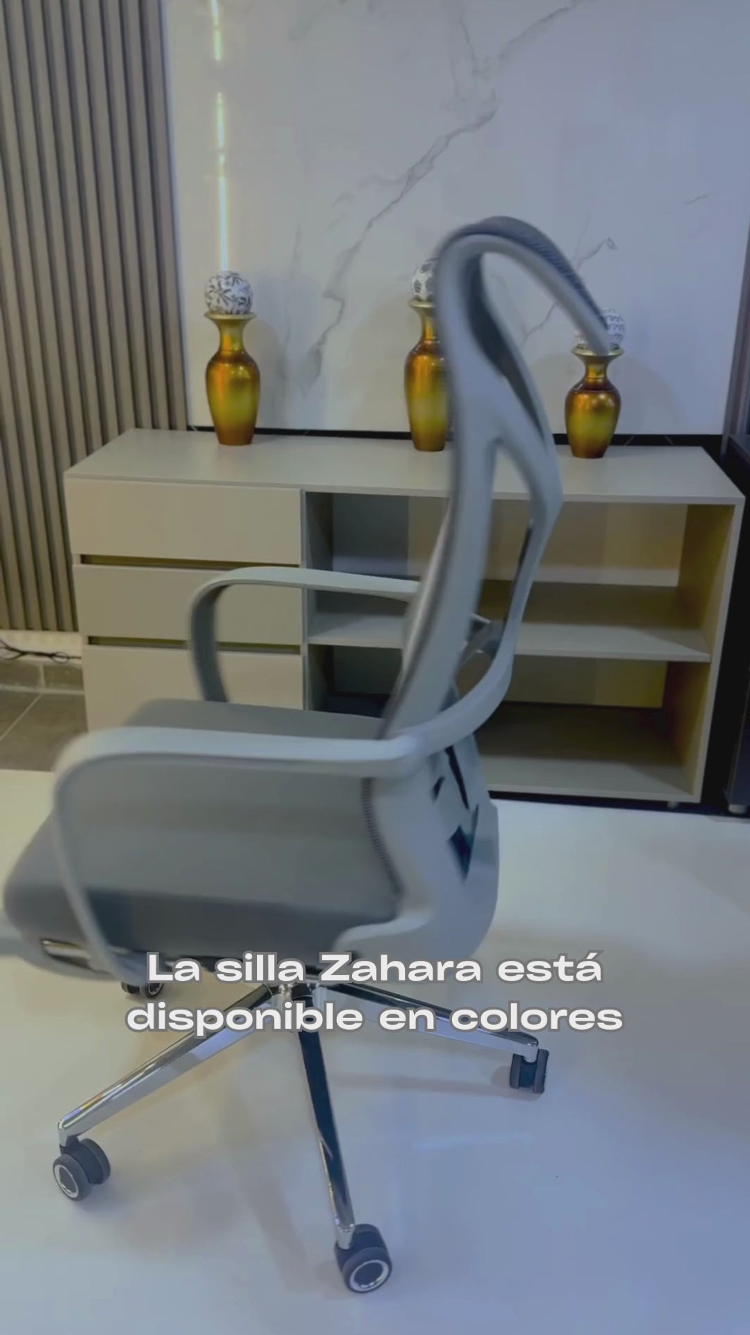 Silla Zahara Gris