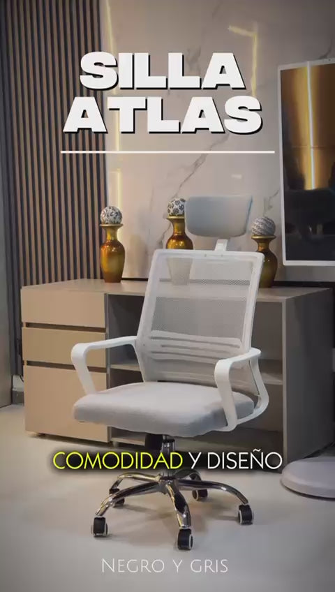 Silla Atlas Gris
